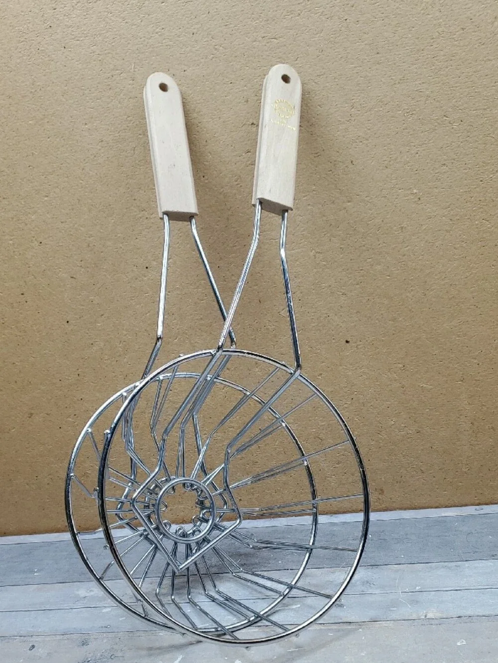 Norpro Wire Tortilla Fry Basket, 4.5 x 0.75 x 8 inches - Set of 2
